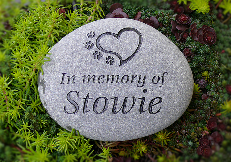 Memorial stone of your Pet